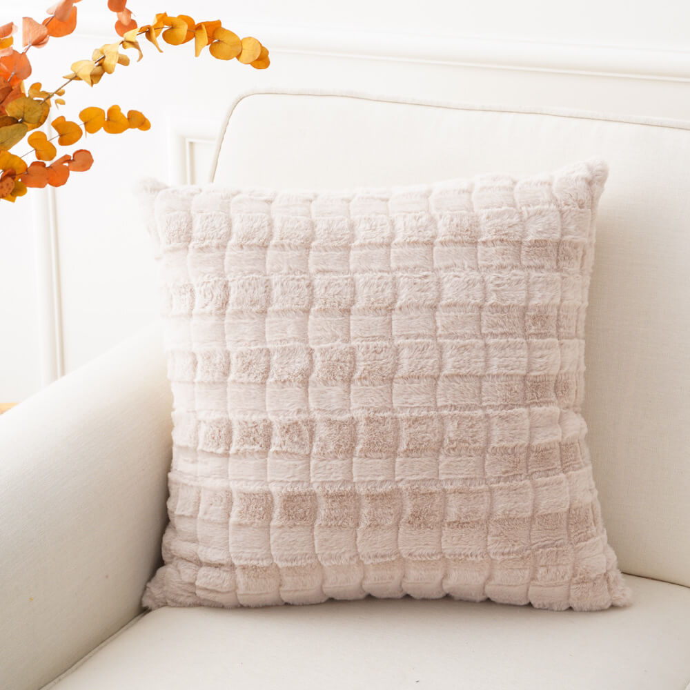 faux fur pillows 3 1