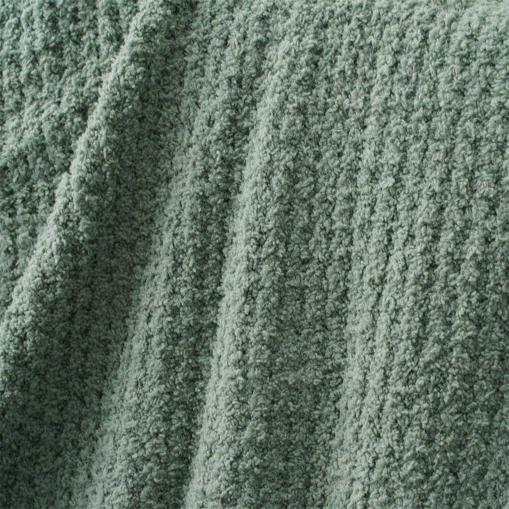 Microfiber Chenill Knit Throw with Sherpa Reverse 4 1