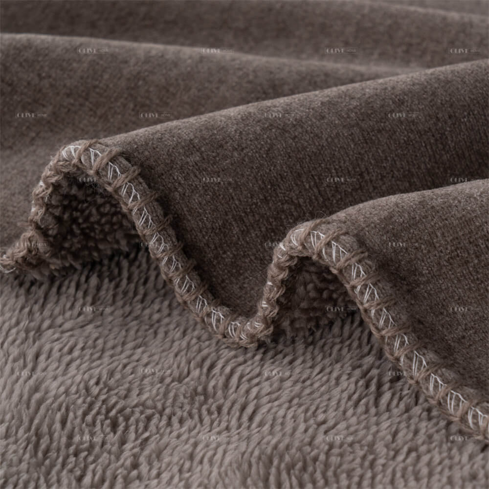 light weight chenille reversible throw 2 1