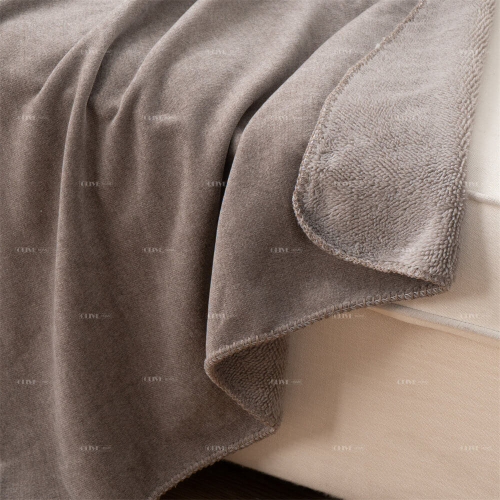 light weight chenille reversible throw 5 1