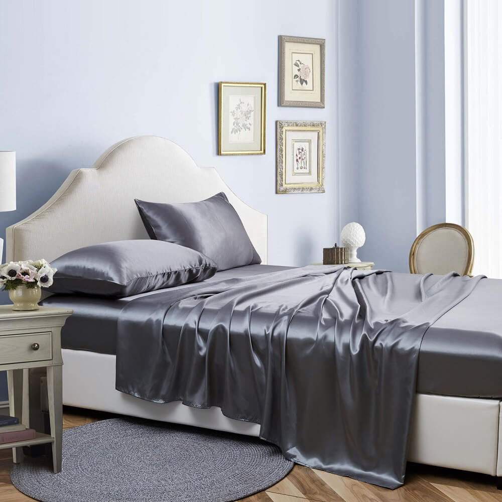 Satin Bed Sheet scaled 1