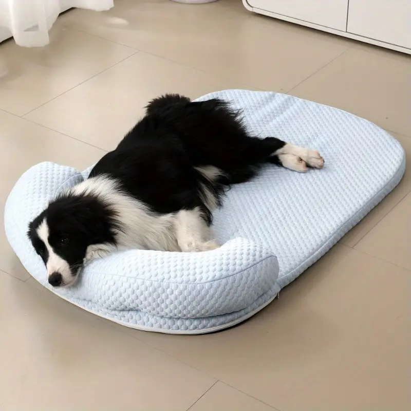 Breathable Cotton Summer Cooling Pet Bed Mat Chill Pad Nest Bed 2