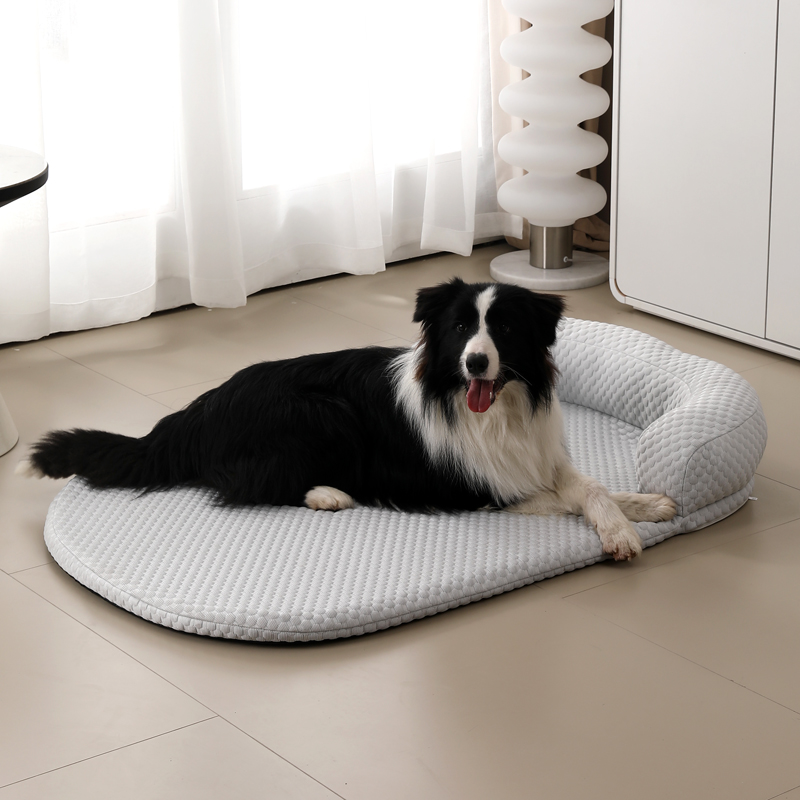 Breathable Cotton Summer Cooling Pet Bed Mat Chill Pad Nest Bed 4