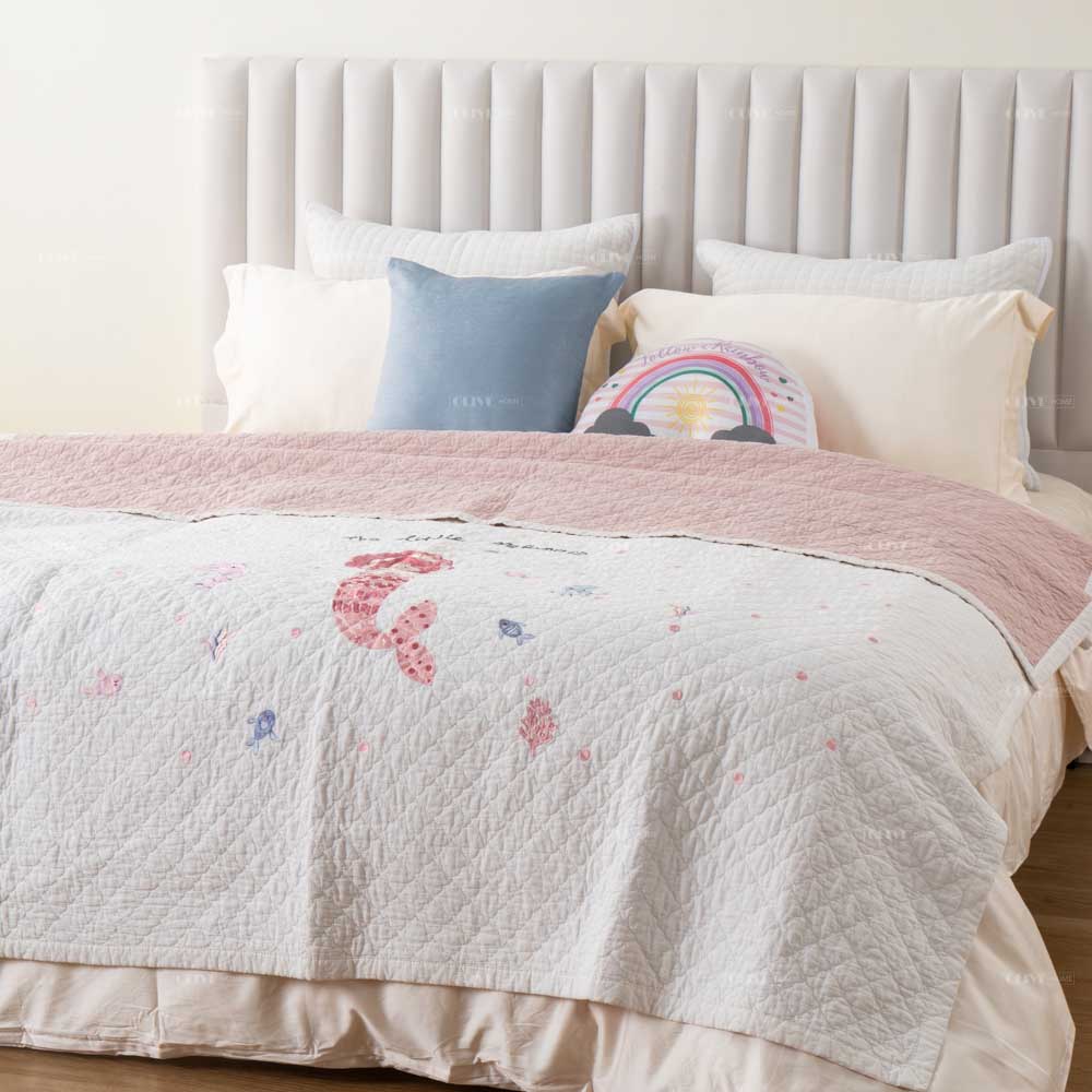 Pink cotton quilt 1