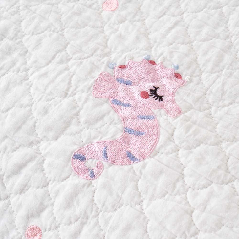 Pink cotton quilt 6