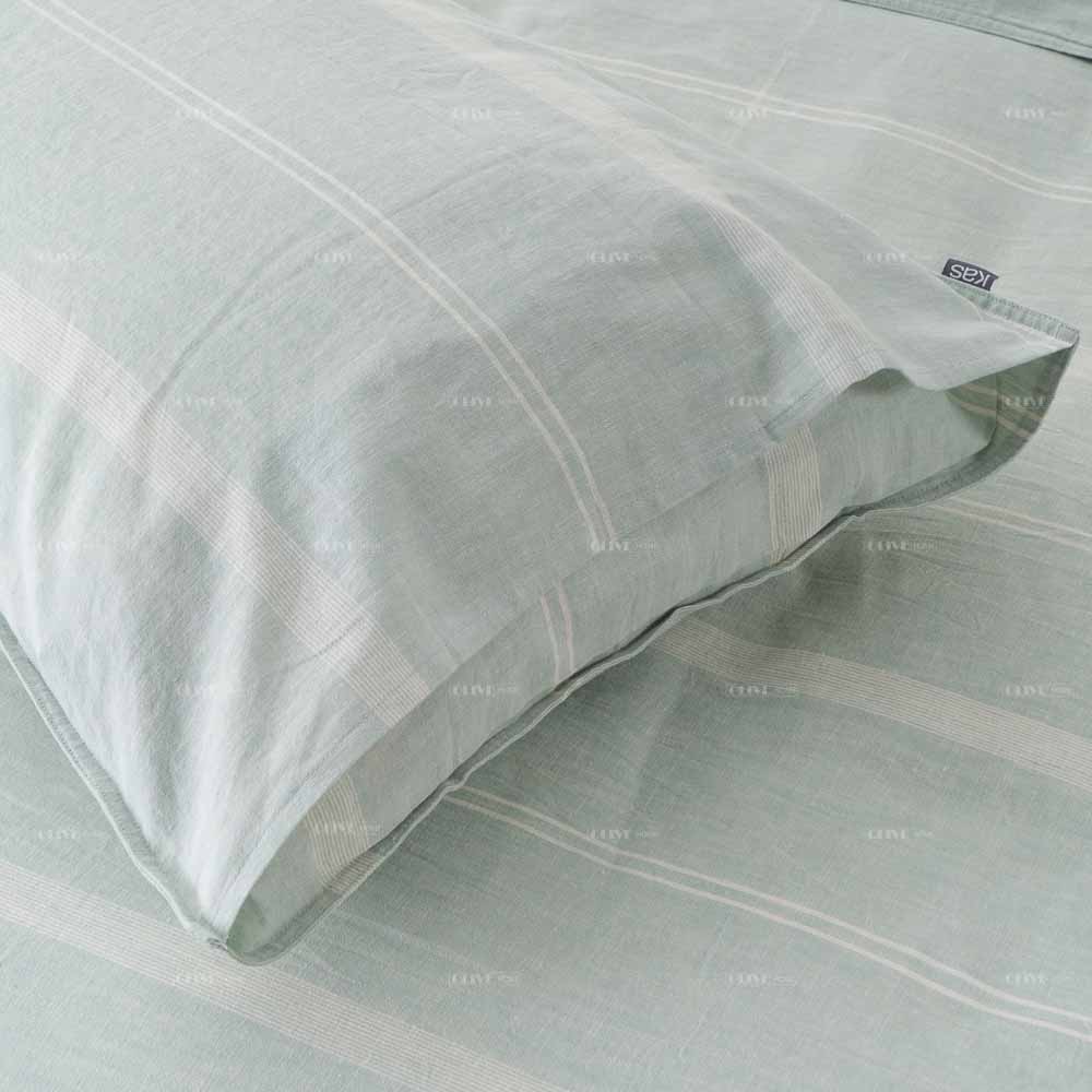 Printed linen cotton duvet cover set 4