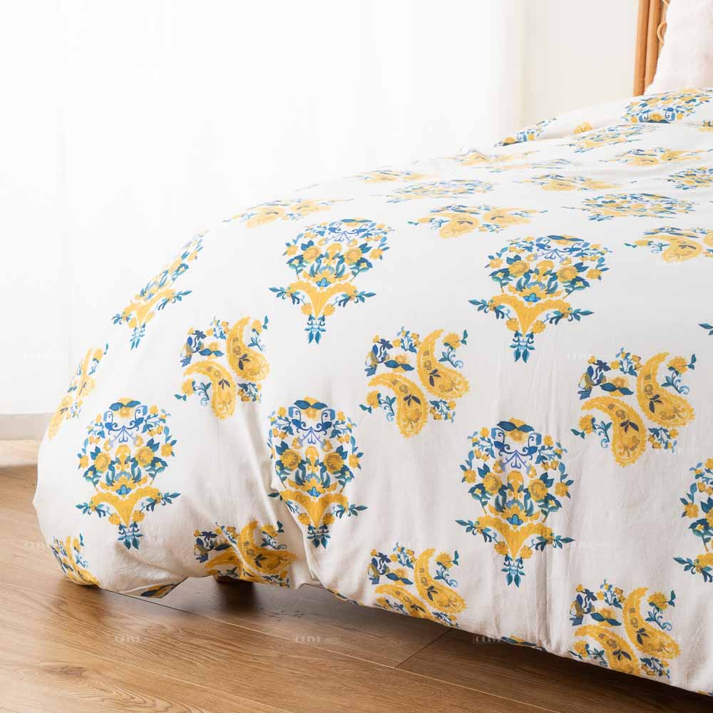 print paisley duvet cover set 2