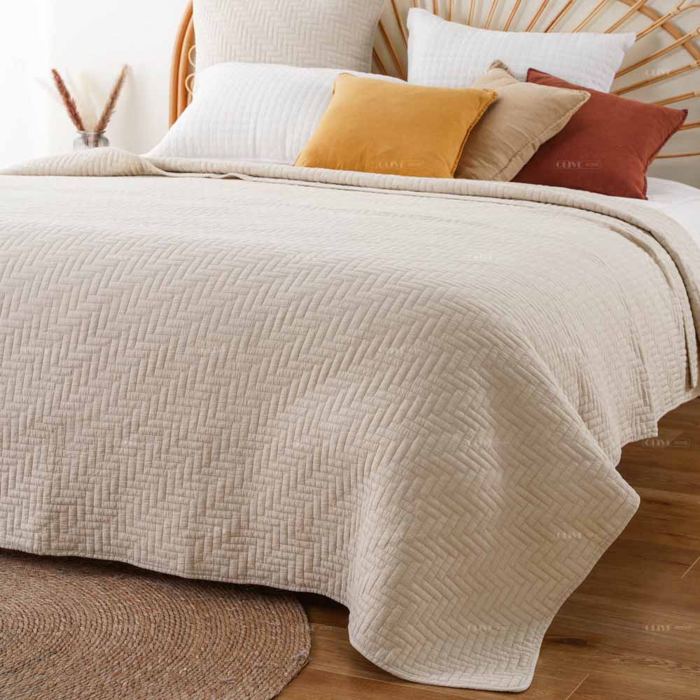 Beige Cotton Quilt 2