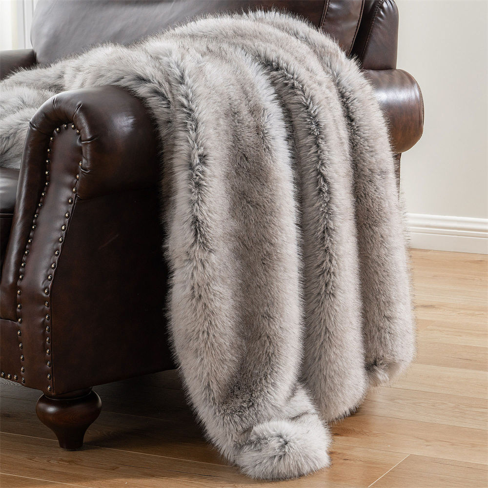 Faux Fox Fur Blanket 2