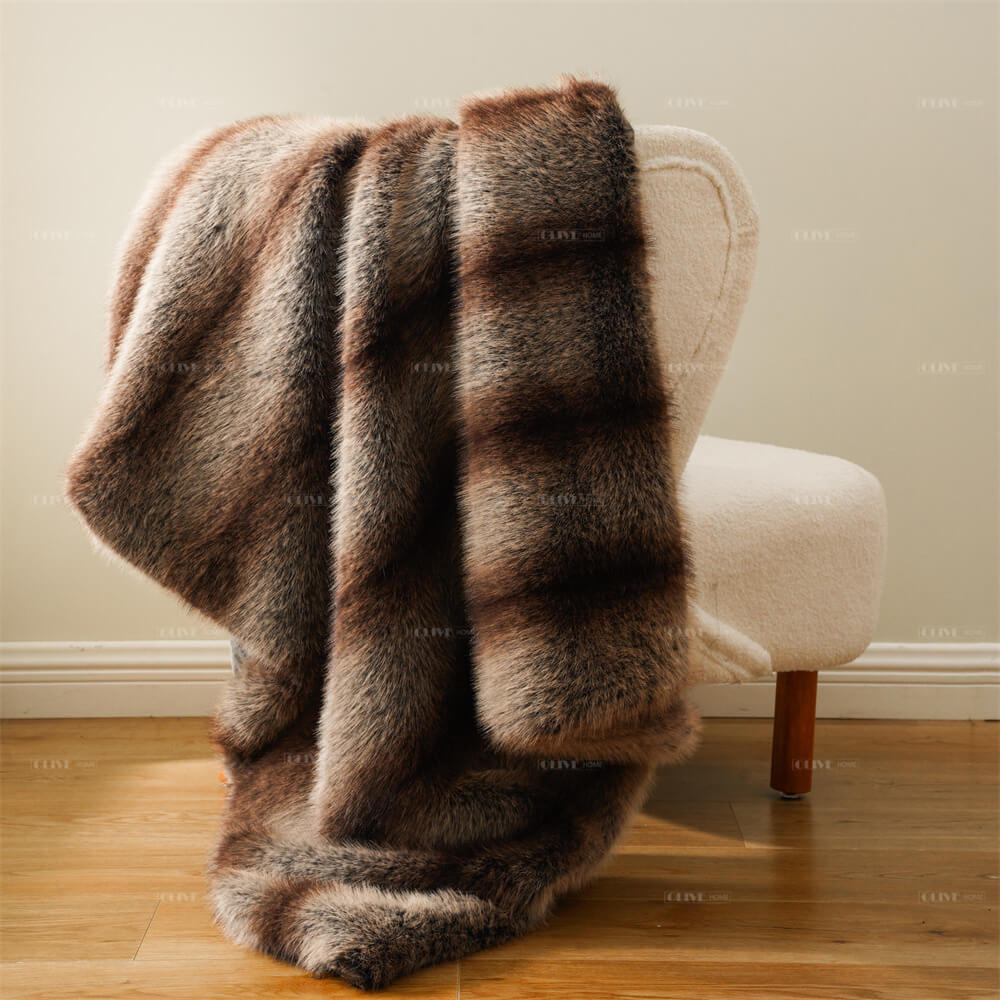 faux fox fur blanket 5