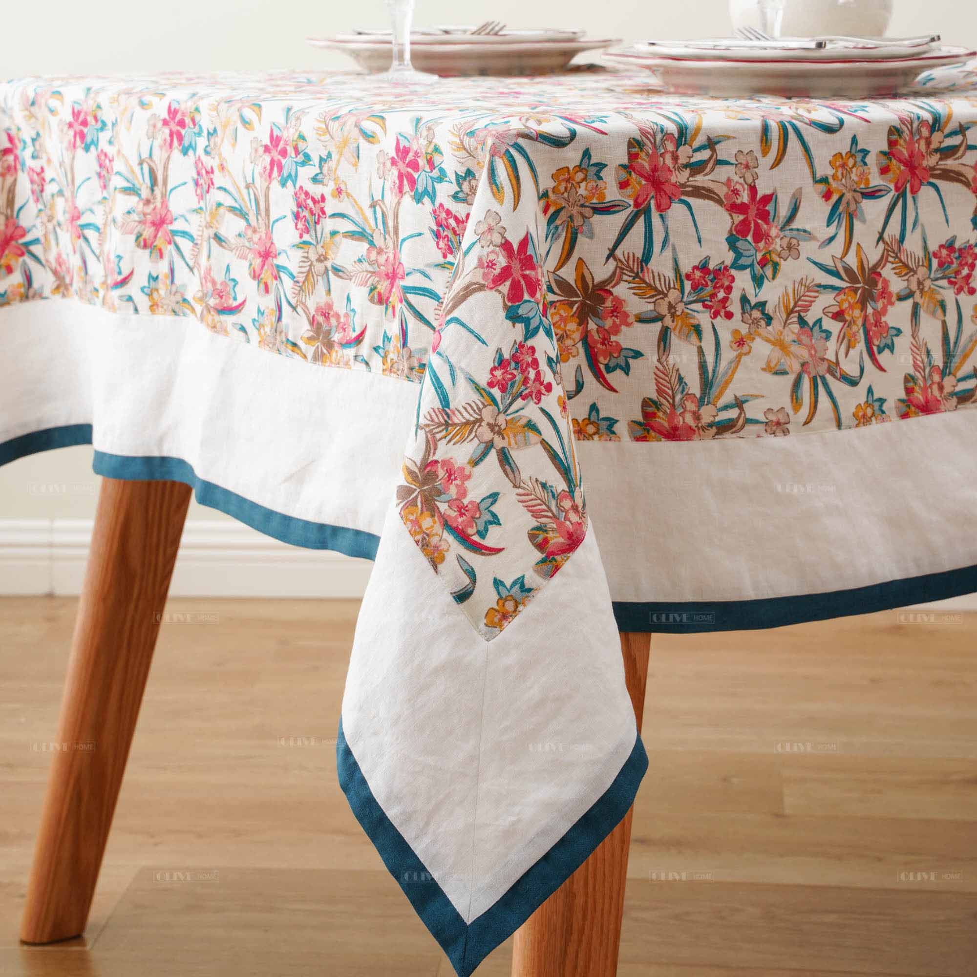 Linen Tablecloth 9