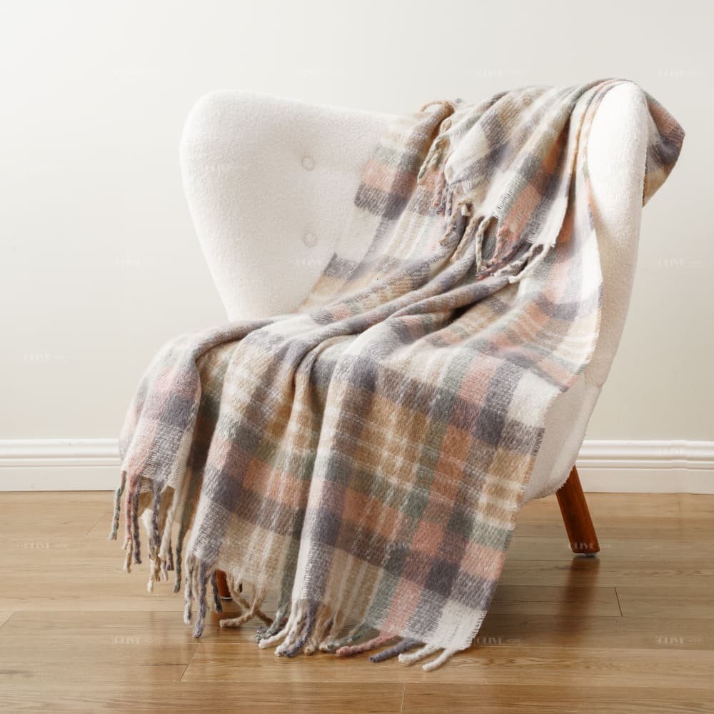 closeout faux mohair throw blanket 2