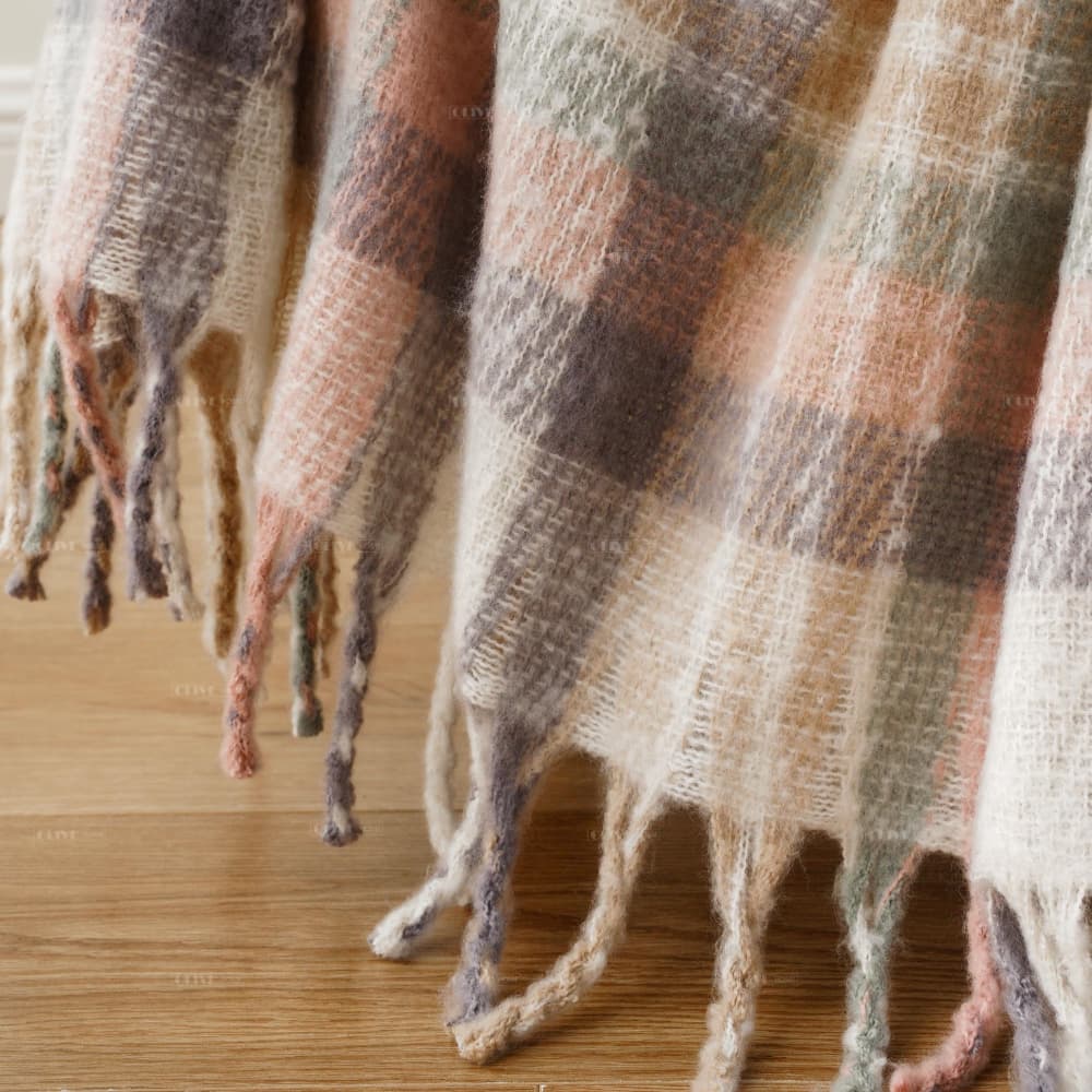 closeout faux mohair throw blanket 4